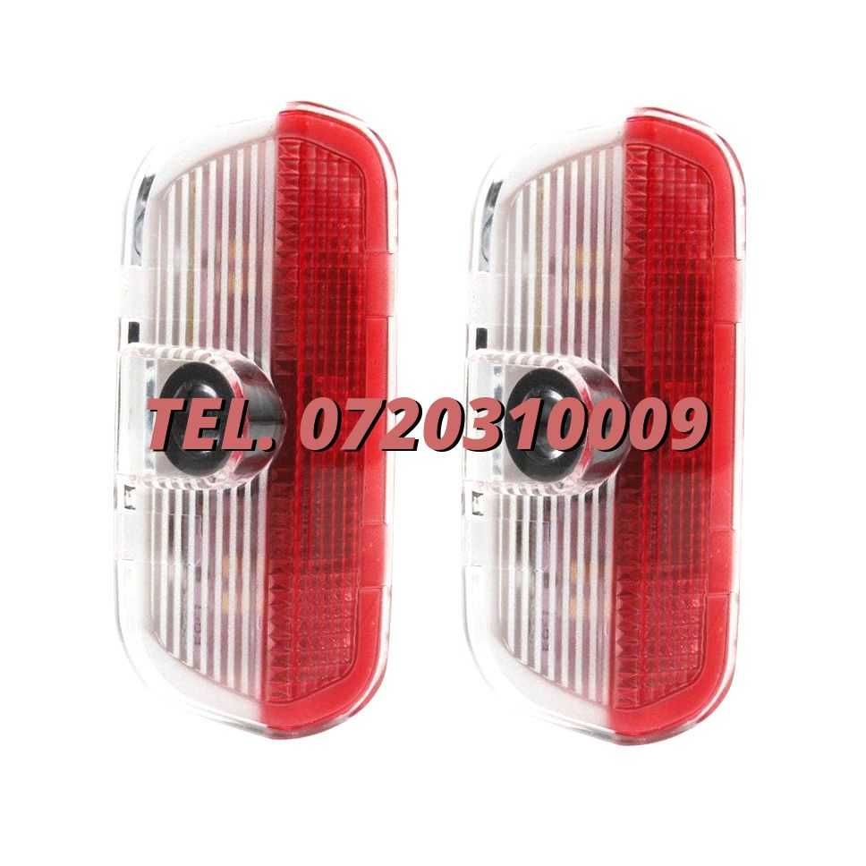 Set Proiectoare Portiere Led Logo Holograma Vw