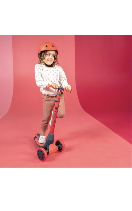 Trotineta 5-in-1 Yvolution Y Glider Luna Red