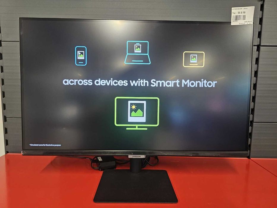 Monitor Samsung, LS27DM500 27″ VA LED, SMART 1920×1080, USB,HDMI 1.4