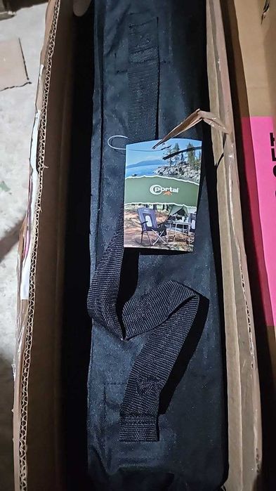 Сгъваем низък плажен стол Portal, лек, дишащ плат