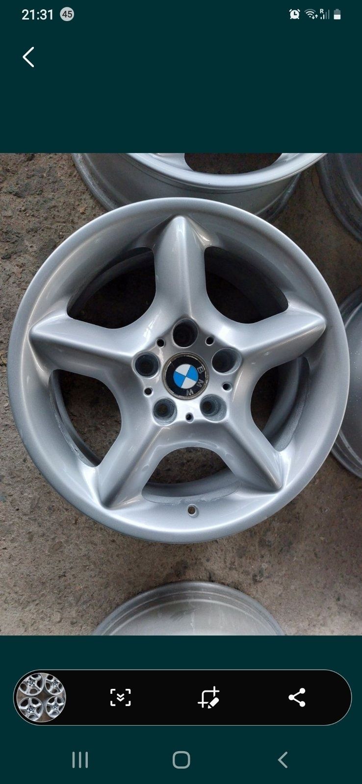 Лети (алуминиеви)джанти  17" 5х120 BMW E 46,X3,X5