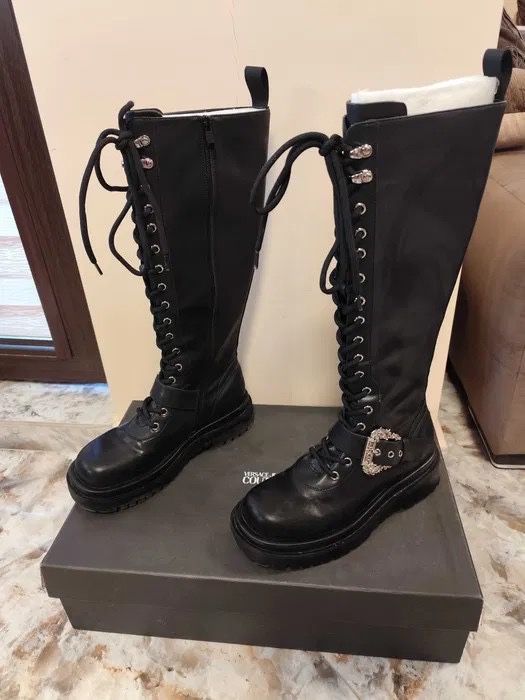 Ботуши -Versace  jeanse