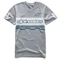 Ликвидацич Оригинална мото тениска ALPINESTARS RACING  FINISH CASUAL