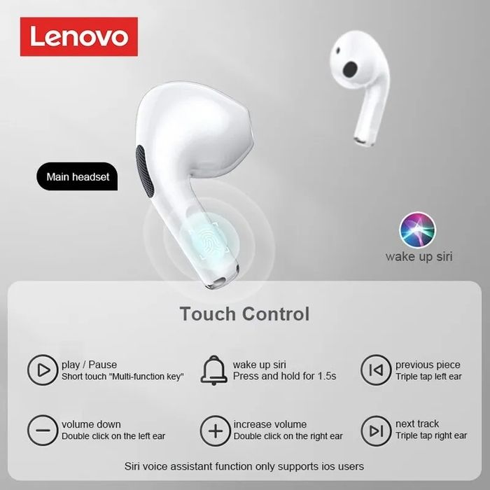 Безжични слушалки Lenovo Thinkplus Live Pods LP40