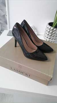 Pantofi lac negru