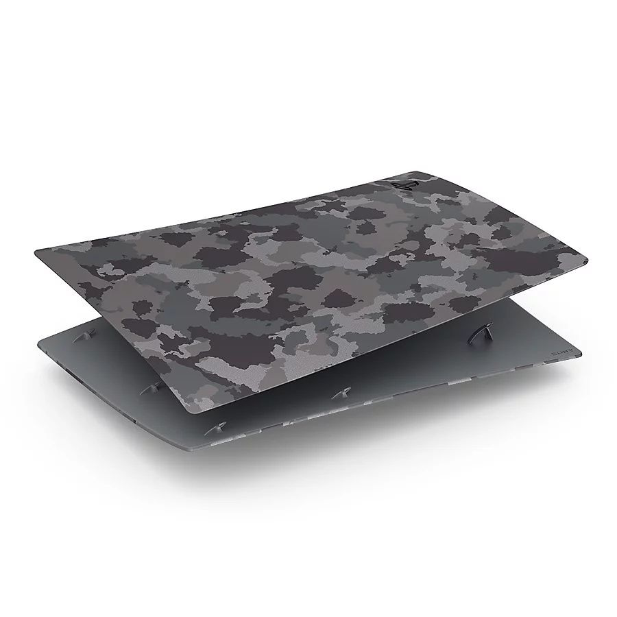 Vand Cover Plate PS5 - Playstation 5 Digital Edition - Gray Camouflage