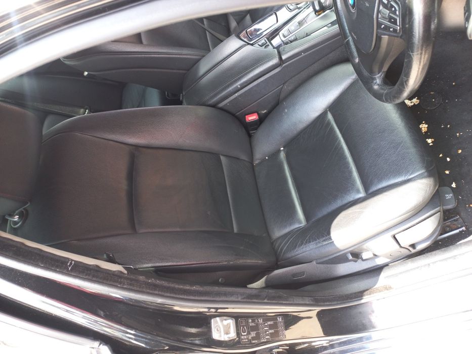 Interior piele neagra  bmw f10 incalzit fata spate