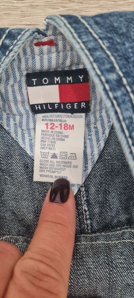 Salopeta Tommy Hilfiger baieti