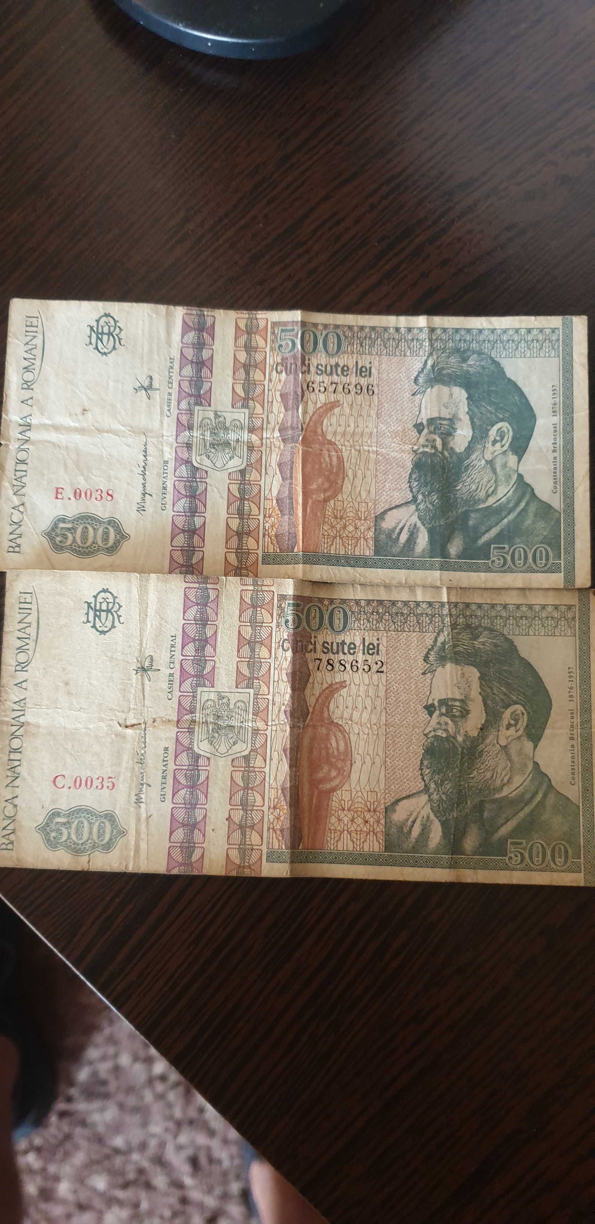 Bani vechi bancnota C-tin Brâncuși