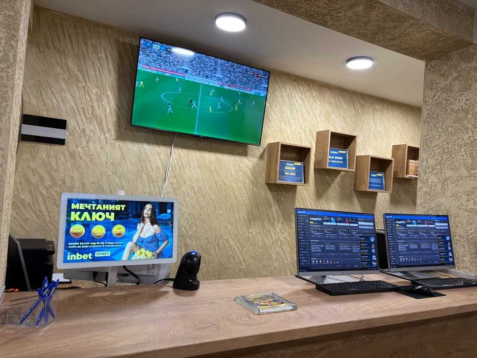 Продава се бизнес спортен бар + пункт за залози в гр. Добринище