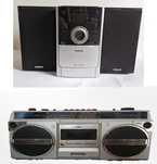 радио philips / радиокасетофон sanyo