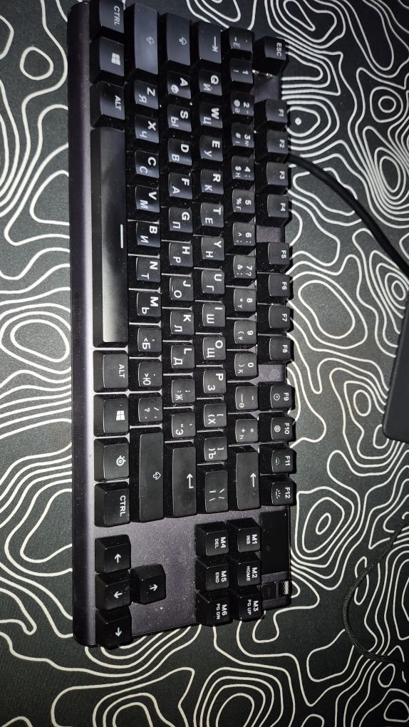 Steelseries Apex 7 tkl Rgb, полный комплект