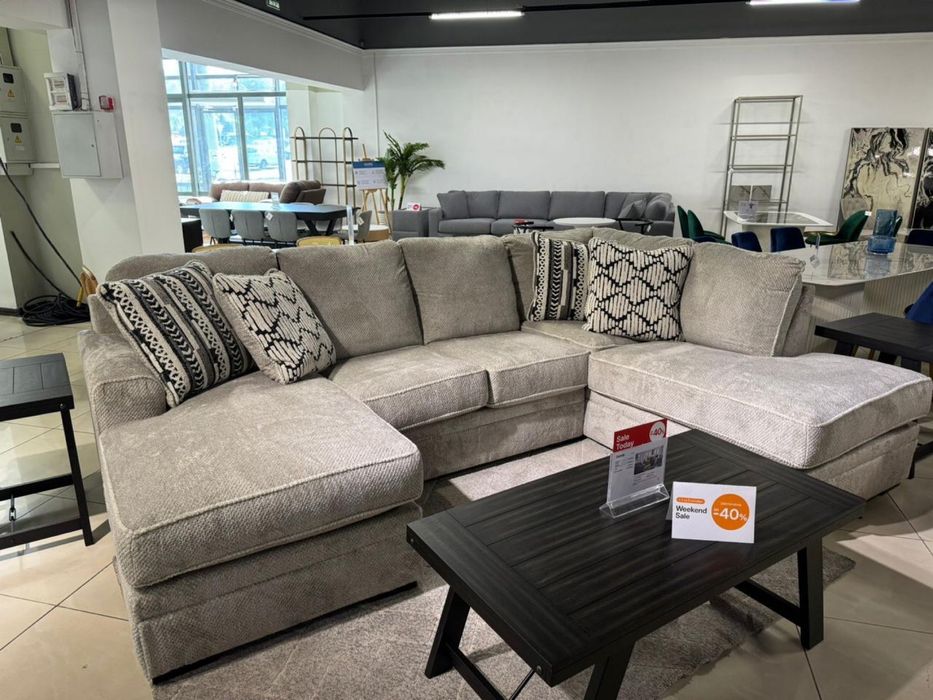 Угловой диван Ashley Calnita • Оригинал • Отличное состояние