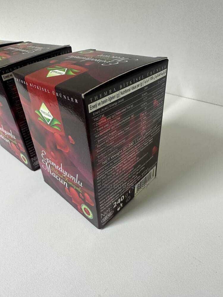 37 Lei/5 x 240 gr 100% natural Themra Epimendium Macun Magiun Turcesc