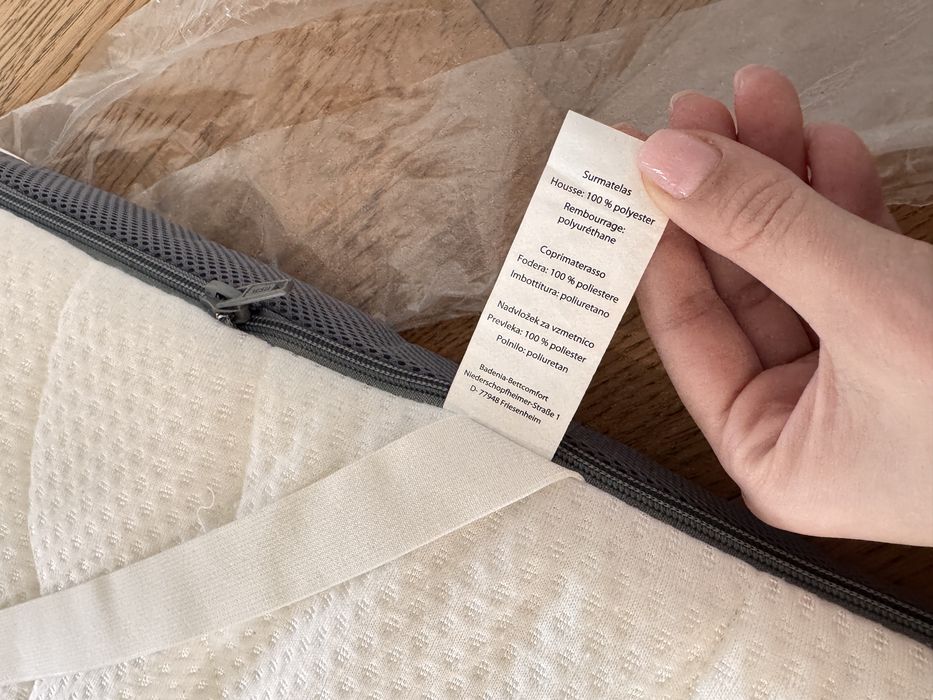 Topper saltea My Living Style Premium 140 x 200 cm folosit