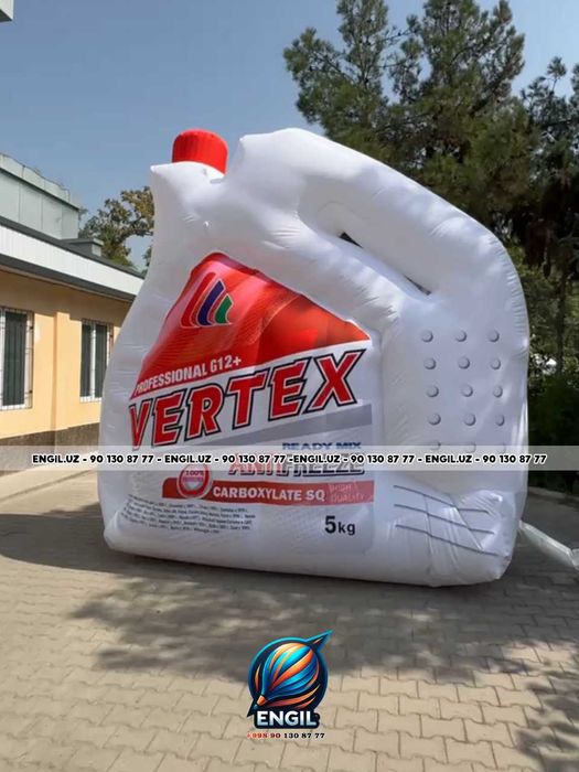 Надувная реклама с вашим логотипом