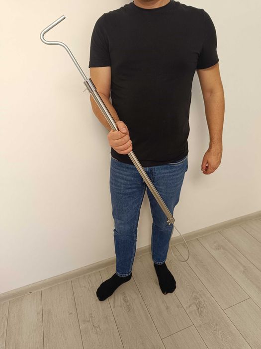 Set Cuțite Măcelărie 7 Piese + 1 Dispozitiv Tip Lasou Prindere Porci