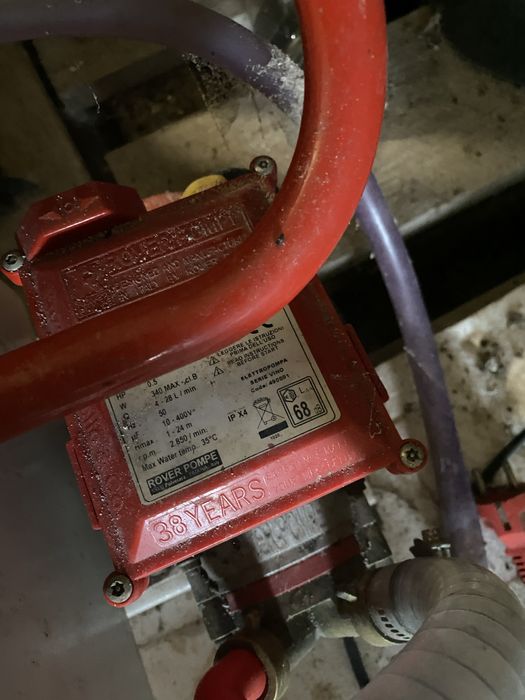 Filtru vin Rover Pompe COLOMBO12,cu pompă electrică, stare foarte bună