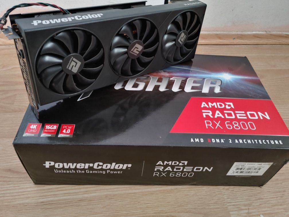 Vand Amd Rx 6800 16 Gb Vram PowerColor Fighter