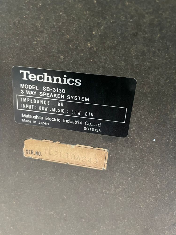 Boxe Technics Sb-3130 cu Statie