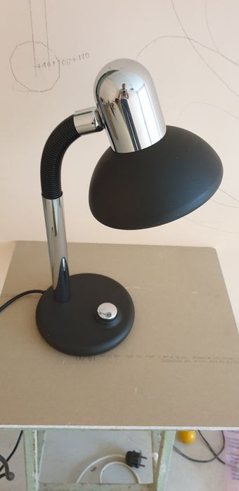 Accesoriu decorațiune electrica metal alama Hillebrand Germania 1970