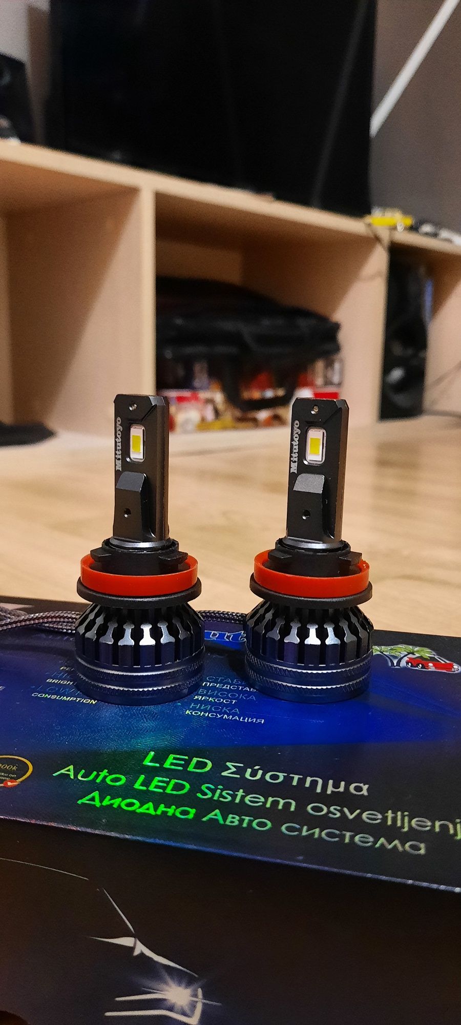 Продавам LED крушки Mitutoyo K9 H11