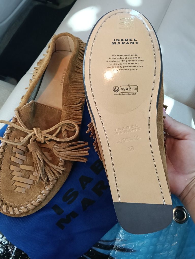 Mocasini Isabel Marant,originali pentru damă,diferite marimi