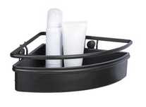 Etajera colt baie cu cos adanc si suport stabil |WNK 388761 Negru