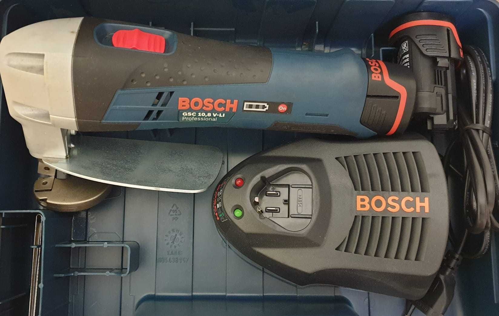 Foarfeca pentru taiat tabla Bosch GSC 10,8 V-LI