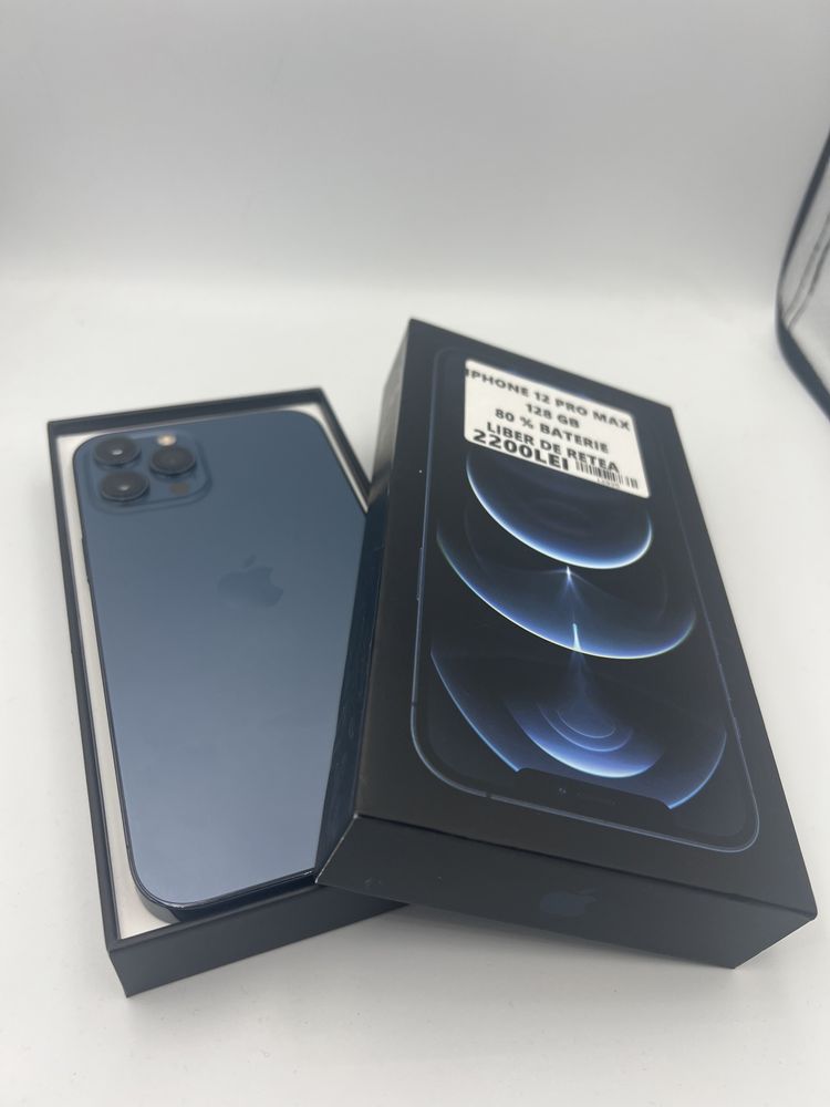 Iphone 12 pro max 128GB/80 baterie COD 12895