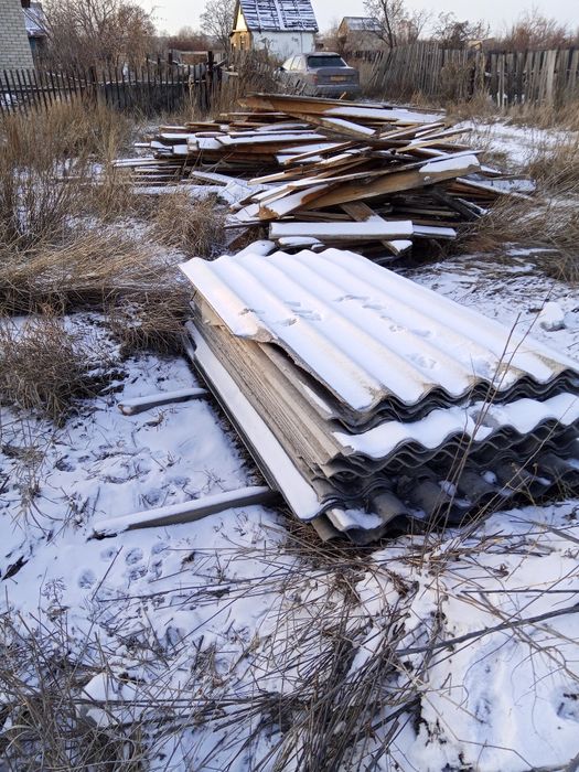 шифер б/у Караганда обрешётка доска строительные материалы б/у