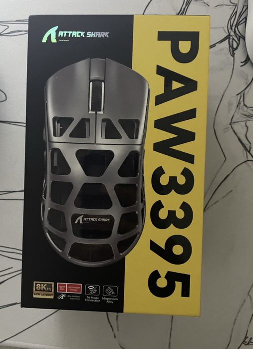 Мышь  игровая Attack Shark R3