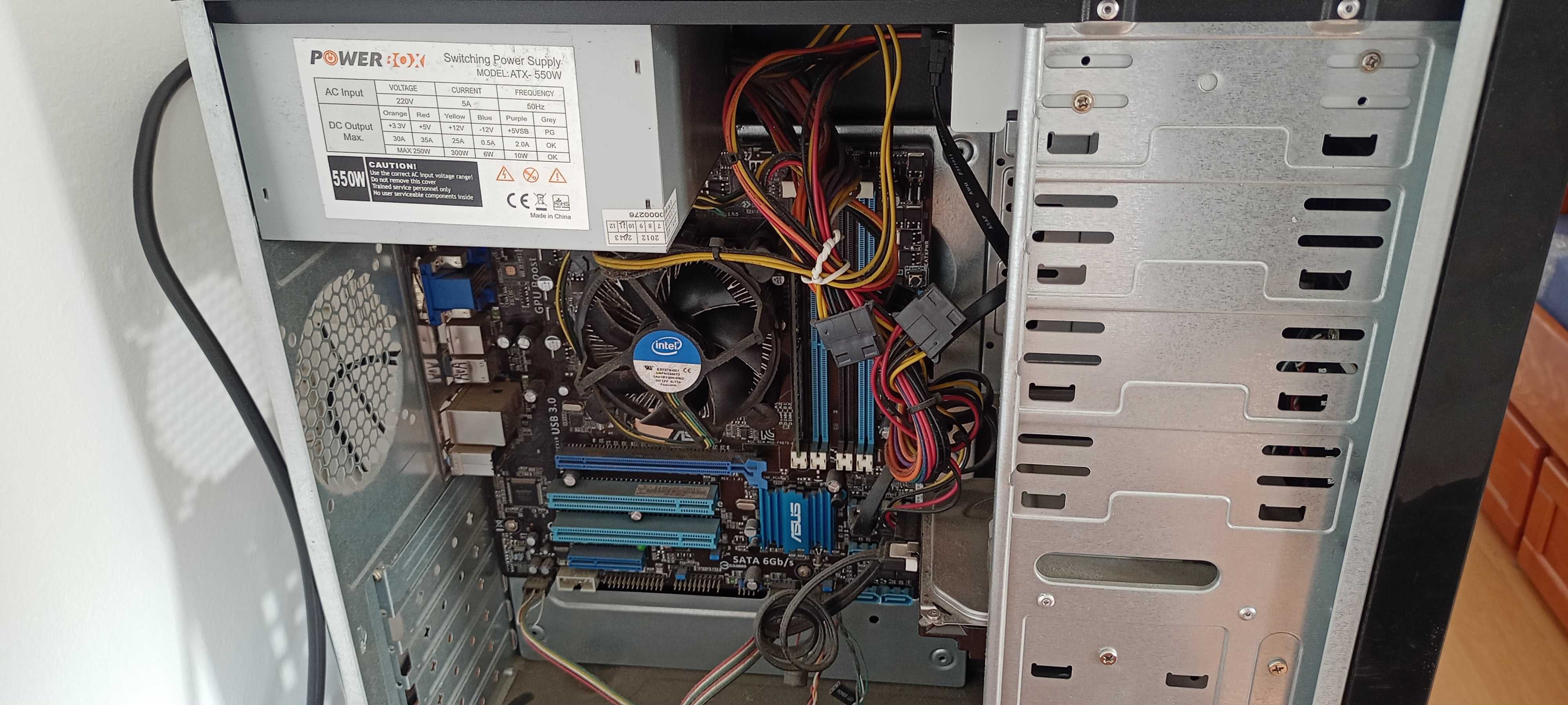 Настолен компютър Intel Pentium G2030 3.00GHz, 4GB RAM, 500GB HDD