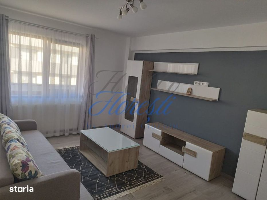 Se inchiriaza,apartament 2 camere, 53 mp, Floresti|Terra