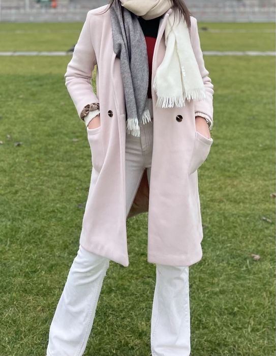 Палто Nasty Gal, размер М/Л, цвят бежов