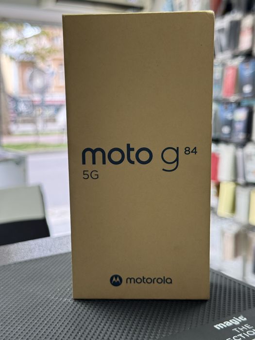 Motorola Moto G84 5G,midnight Blue,256GB/8GB RAM *ЧистоНов*2г Гаранция