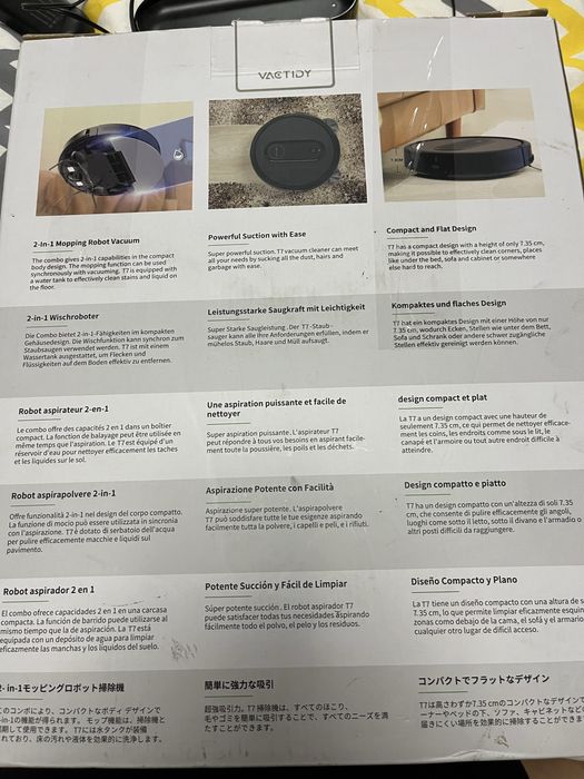 Прахосмукачка робот Vactidy