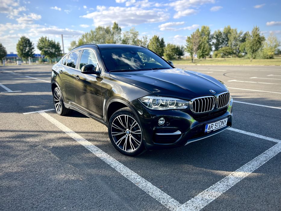BMW X6 xDrive40d, 313 CP, 2016, Full Led, Webasto, Harman Kardon