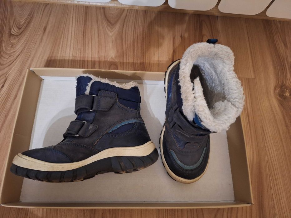 Детски кожени ботуши