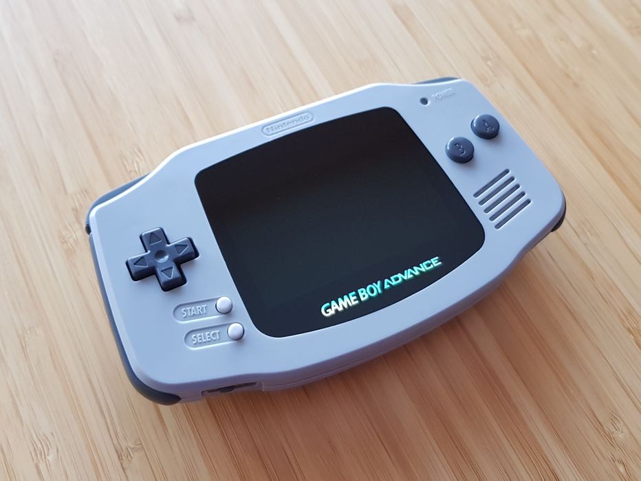 Nintendo Game Boy Advance GBA M2 IPS screen with brightness control