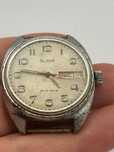 SLAVA Ceas Mecanic 26j cal 2414 Sovietic 37mm DEFECT Pentru reparat