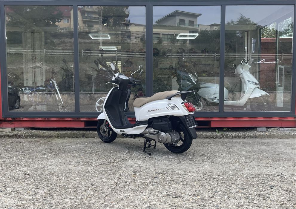 Scuter Sym Fiddle 125cm-Garantie-Transport Gratuit-