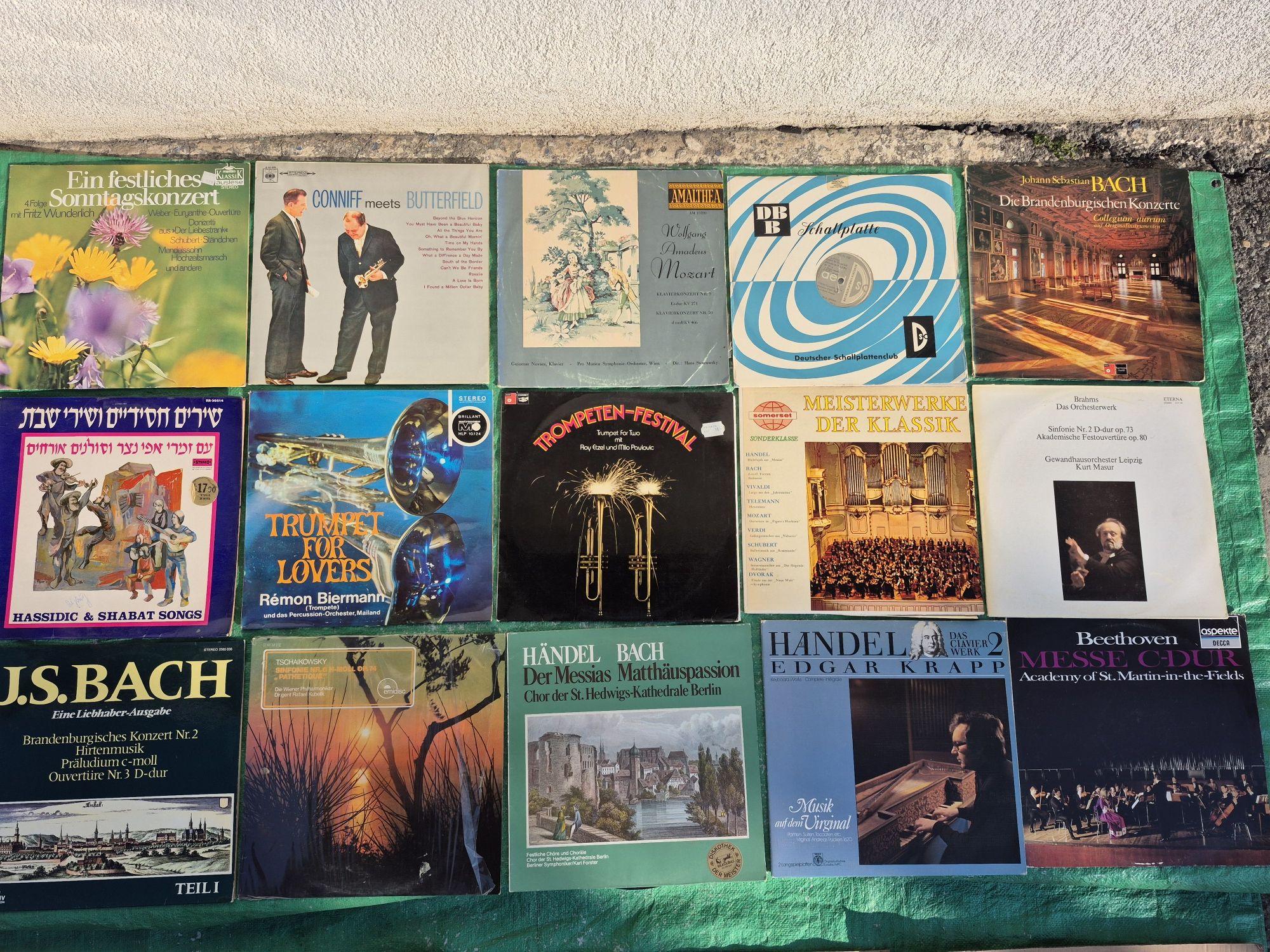 Lot 200LP [bucăți]Discuri Vinil colectie muzica clasică 1960-1990,