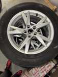 Vand jante 17 5x112 si cauciucuri Michelin AA 235/55/17noi Audi, Golf.