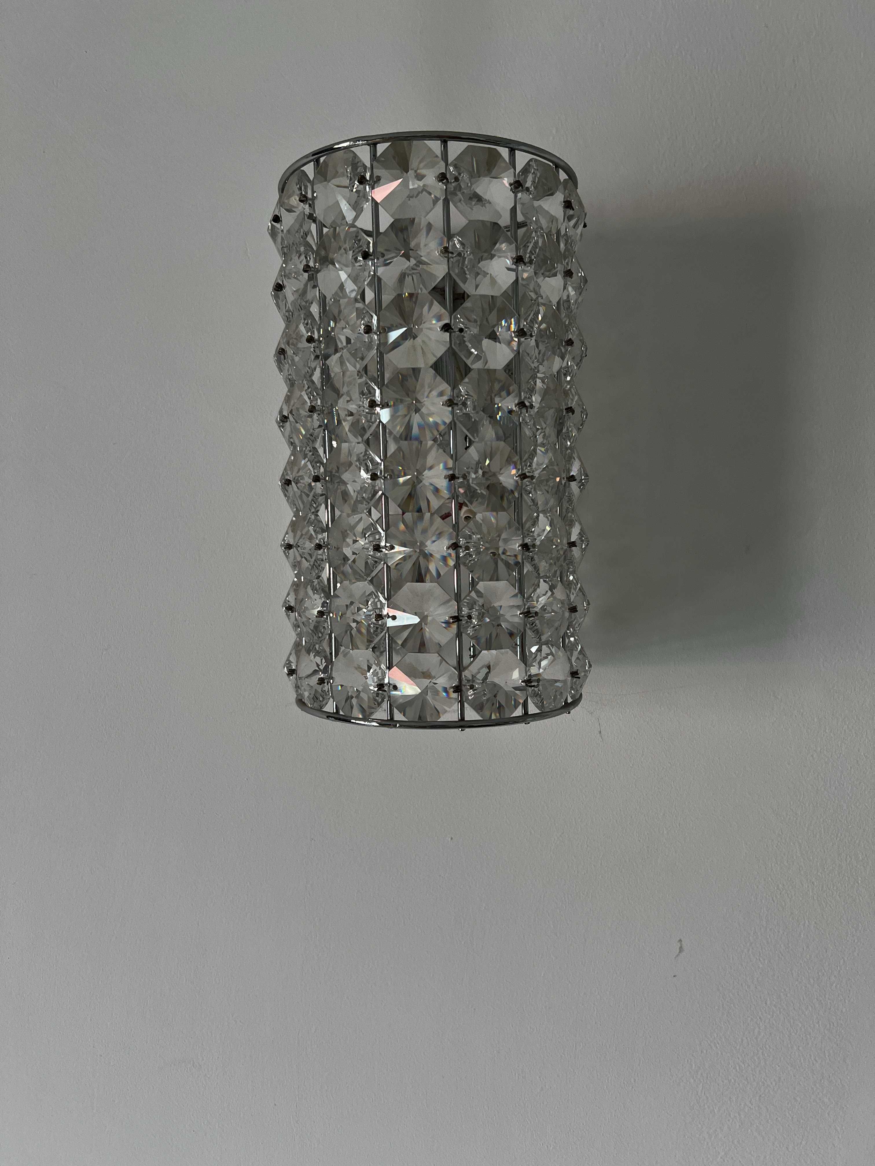 Aplica perete POLAR, crom, cristal Swarovski, Spectra 1x60W, G9