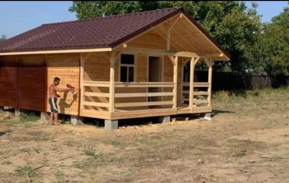 Vindem cabane din lemn