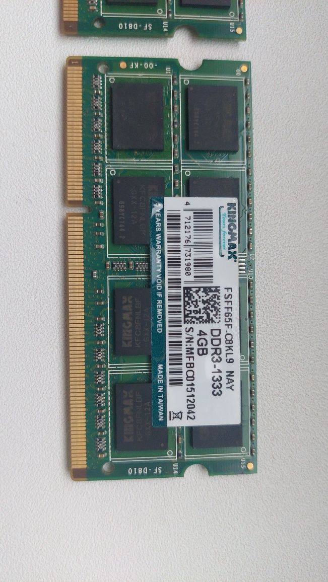 4/8gb Memorie laptop Kingmax ddr3-1333