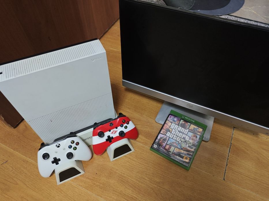 xbox one s 1tb и монитор hp