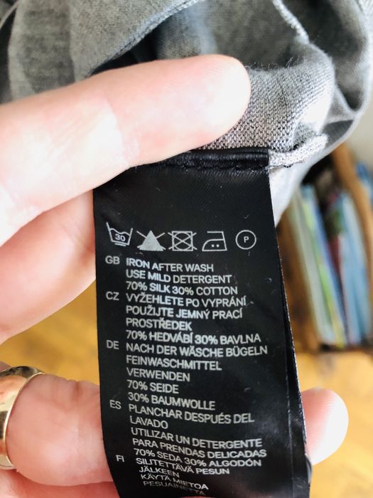 Cardigan H&M, marimea L (matase)