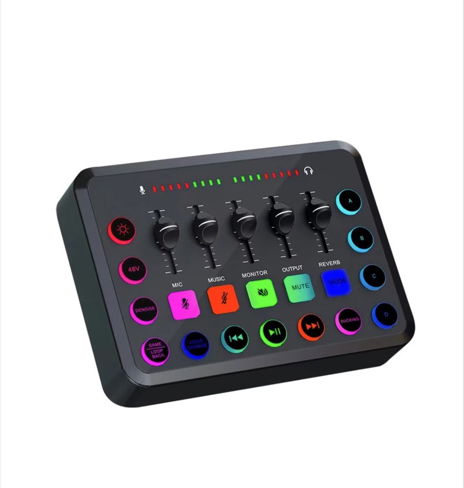 Soundcard audio Studio live profesionala, cu 5 canale